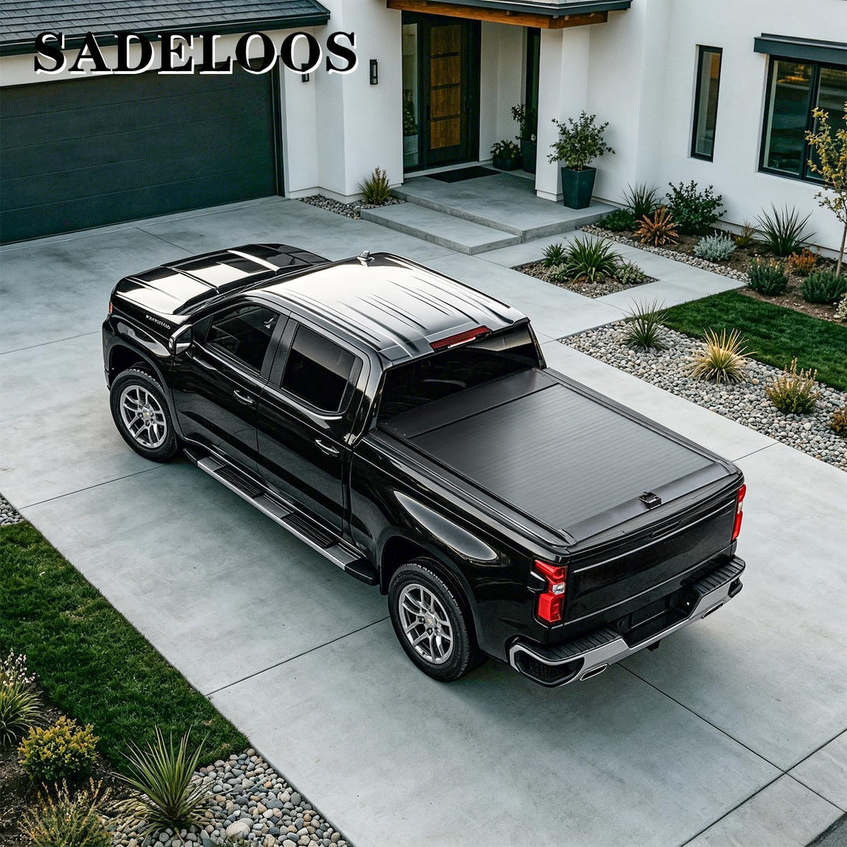 Retractable Truck Bed Tonneau Cover for 2014-2026 Chevy Silverado/GMC Sierra 1500 (5'8" /69" Bed) Truck Bed Cover Password Lock