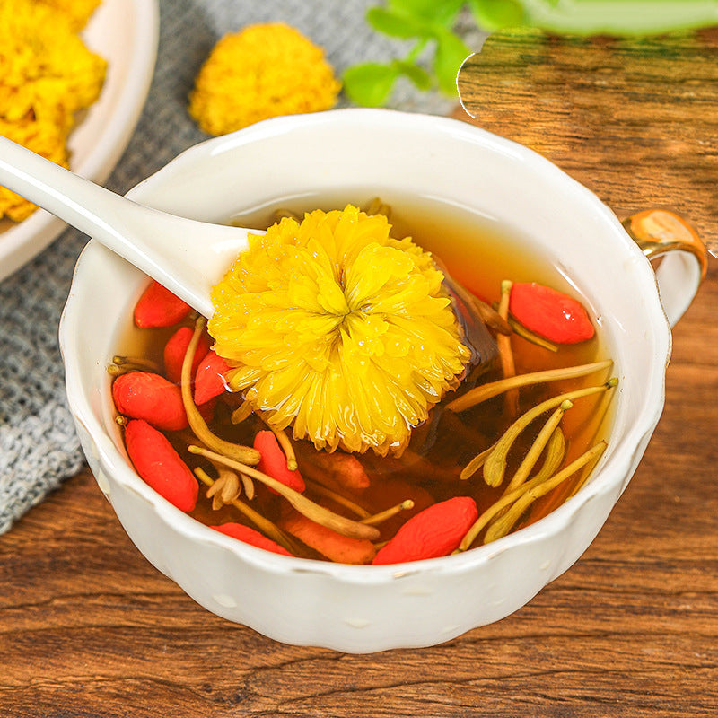 Chrysanthemum & Cassia Seed Tea 跨境 菊花枸杞决明子茶 非内销