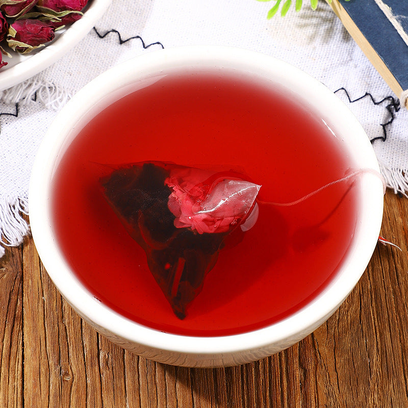 Hibiscus sabdariffa, Rose & Mulberrie 洛神玫瑰桑葚茶 非内销
