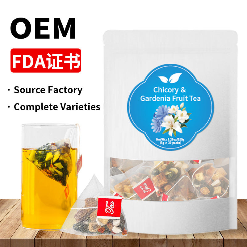 Chicory & Gardenia Fruit Tea 菊苣栀子茶 跨境产品爆款 非内销