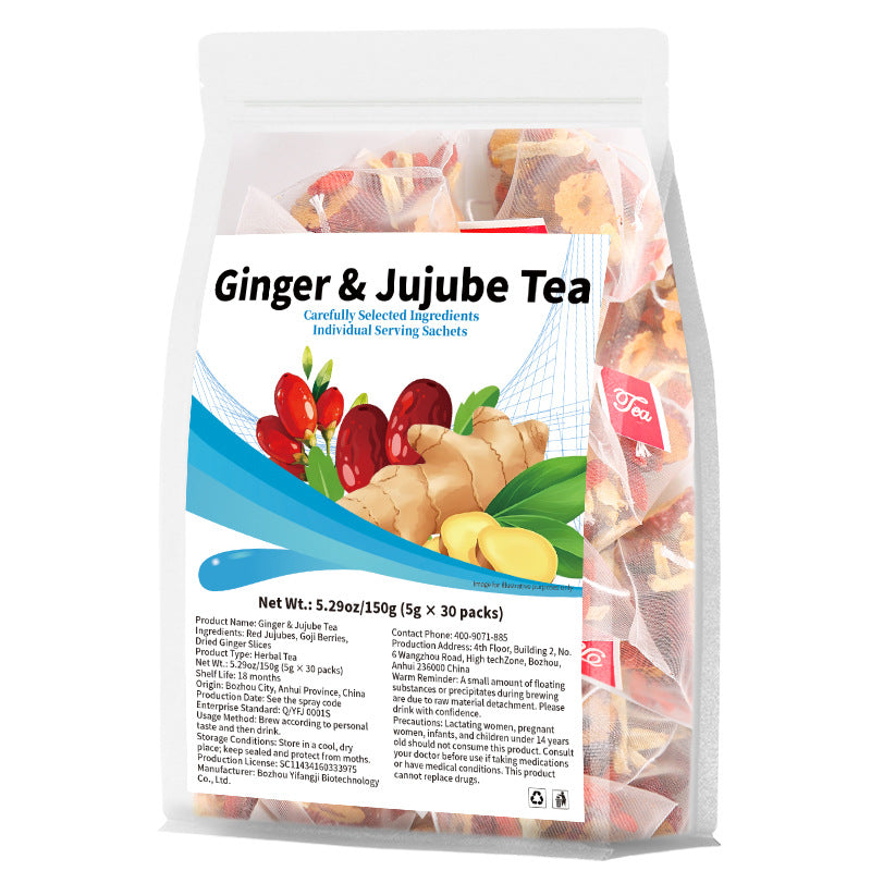 Ginger & Jujube Tea 跨境爆款 三伏姜枣茶 亚马逊跨境TK非内销