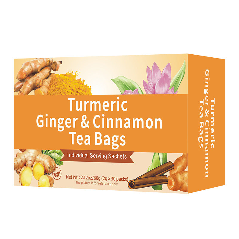 Turmeric, Ginger & Cinnamon Tea Bags姜黄 生姜 肉桂茶包非内销