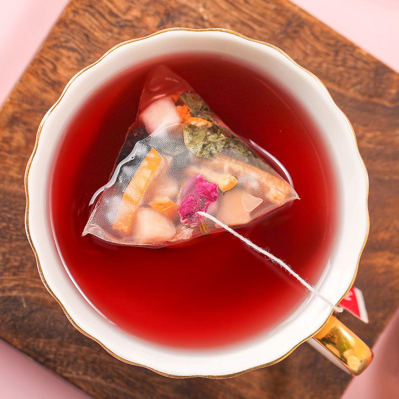 Apple, Rose & Lotus Leaf Tea 苹果玫瑰荷叶茶 跨境产品 非内销