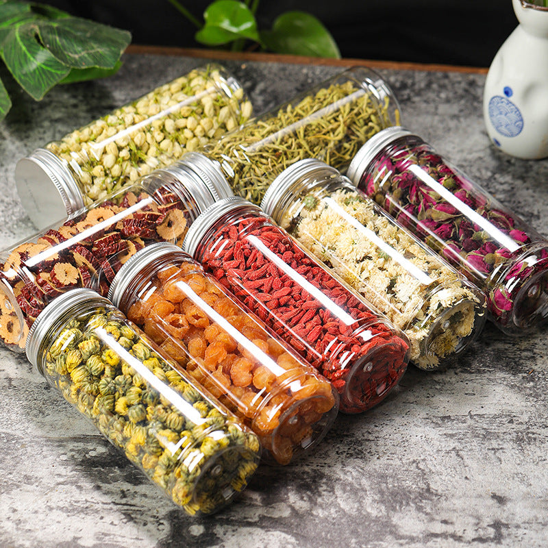 罐装花茶瓶装花草茶柠檬片玫瑰花金银花胎菊桑叶蒲公英茶批发