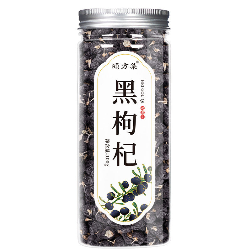 黑枸杞 批发青海大果黑枸杞茶100克/瓶装花茶任意组合罐装花草茶