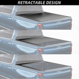 Retractable Truck Bed Tonneau Cover for 2014 2015 2016 2017 2018 2019 2020 2021 2022 2023 2024 2025 2026 Chevy Silverado/GMC Sierra 1500 (5'8" /69" Bed) Truck Bed Cover