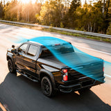 Retractable Truck Bed Tonneau Cover for 2014 2015 2016 2017 2018 2019 2020 2021 2022 2023 2024 2025 2026 Chevy Silverado/GMC Sierra 1500 (5'8" /69" Bed) Truck Bed Cover