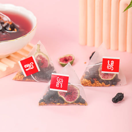 Flax Seed & Fig Tea 跨境 亚麻籽无花果茶 亚马逊跨境TK 非内销