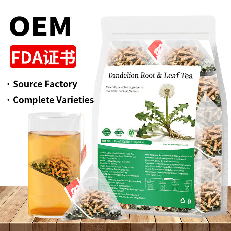 Dandelion Root & Leaf Tea 跨境 蒲公英叶茶和蒲公英根茶 非内销