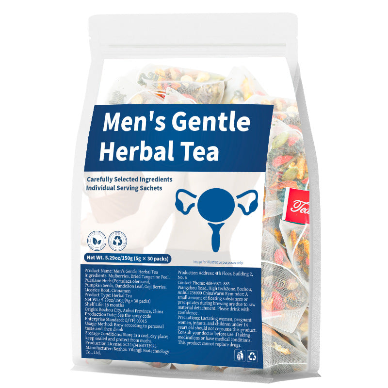 Men's Gentle Herbal Tea 跨境产品 前茶 亚马逊跨境TK非内销
