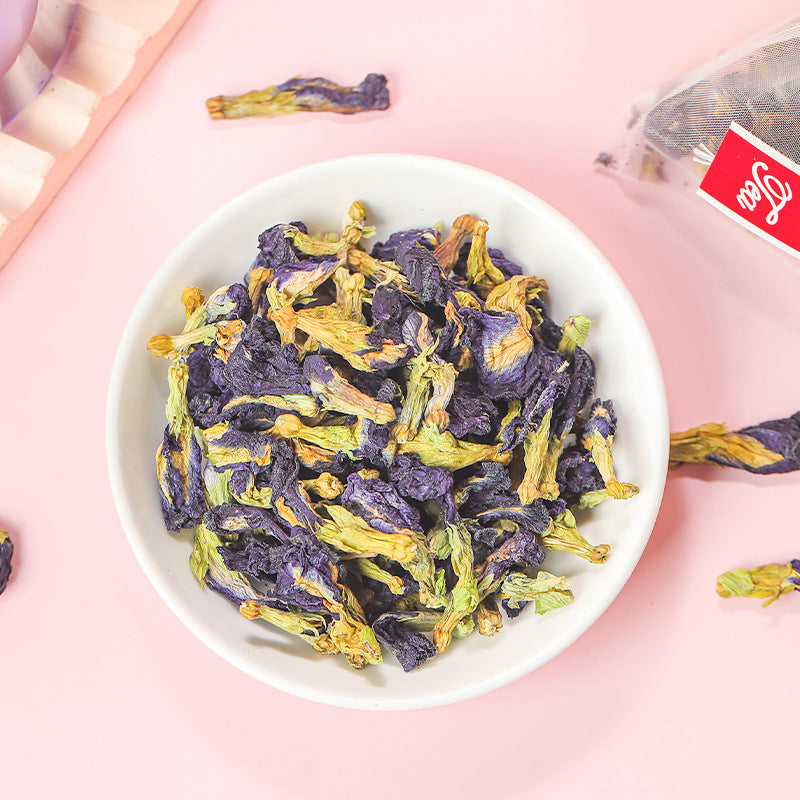 butterfly pea flower tea bags蓝蝴蝶豌豆花茶包 蓝蝴蝶花非内销