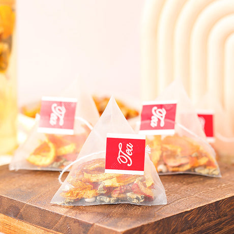 Hawthorn Tangerine Peel Lotus Leaf Coix Seed Tea 跨境 非内销
