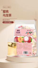 蜜桃乌龙茶 独立茶包蜜雪乌龙花果茶苹果干乌龙茶冷泡茶批发代发