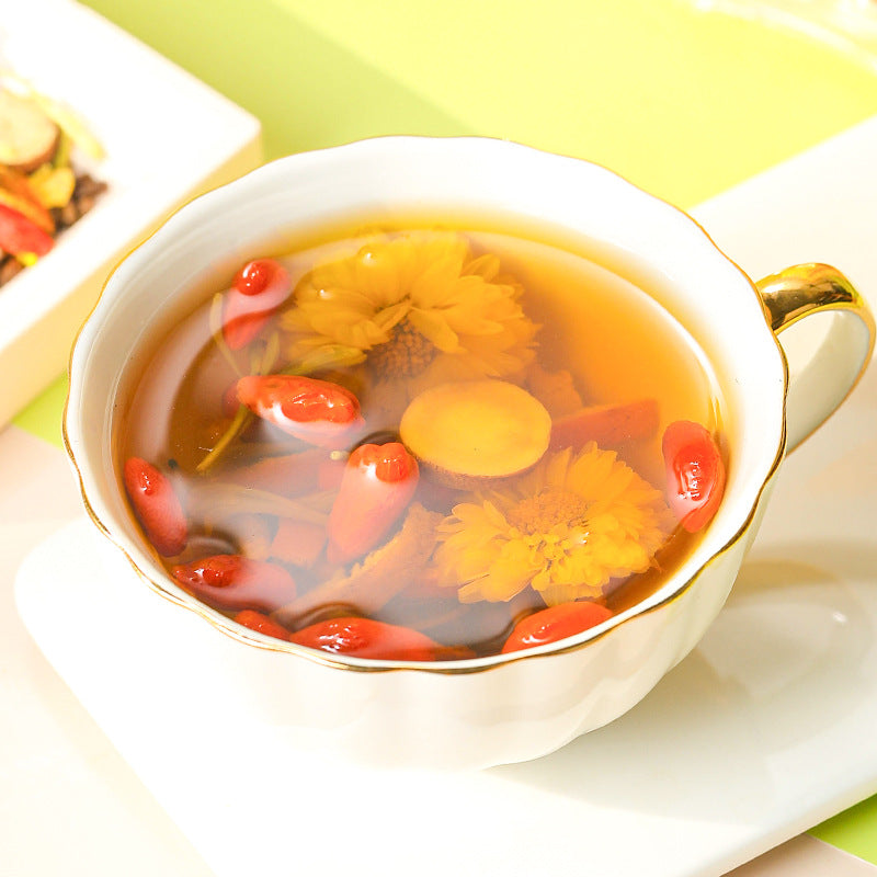 菊花决明子茶 枸杞金银花甘草橘皮菊花枸杞茶养生茶厂家批发代发