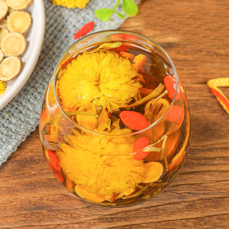 Chrysanthemum & Cassia Seed Tea 跨境 菊花枸杞决明子茶 非内销