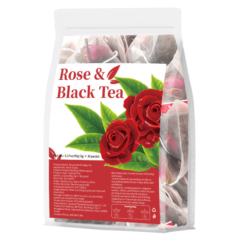 Rose & Black Teaby Tea 跨境 玫瑰红茶 爆款产品亚马逊TK非内销