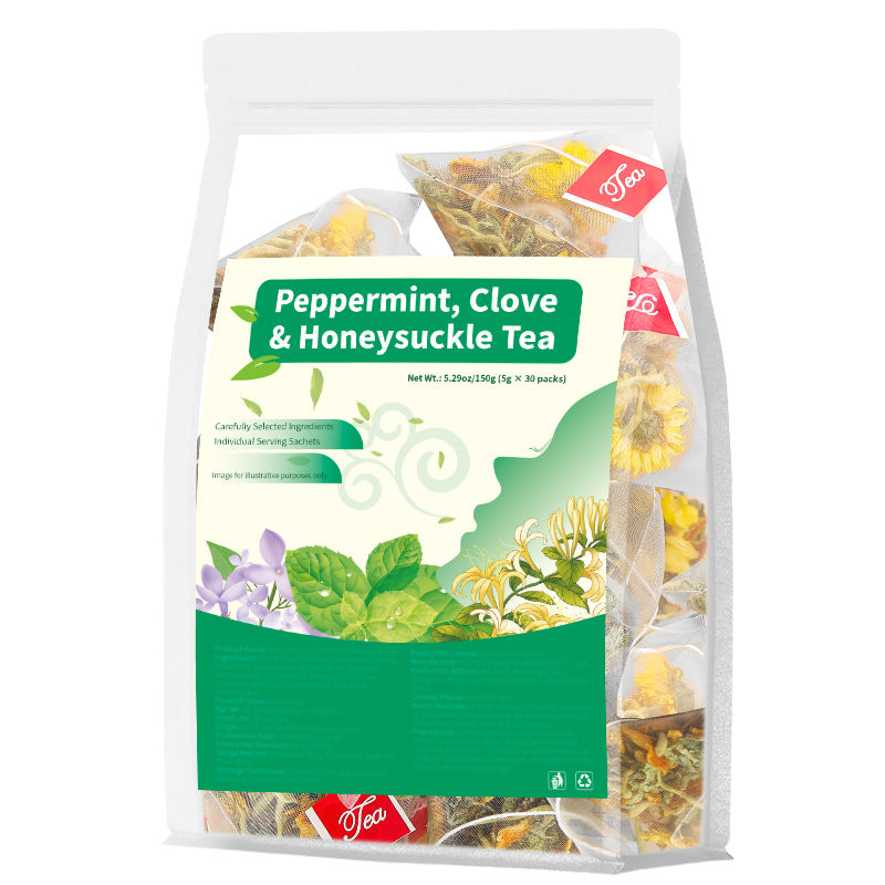 Peppermint, Clove & Honeysuckle Tea 薄荷丁香金银花茶 非内销