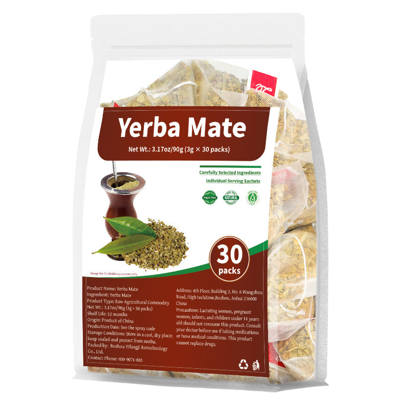 Yerba Mate tea bags马黛茶 3g*30包阿根廷马黛茶巴拉圭茶 非内销