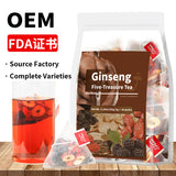 跨境产品 人参五宝茶八宝茶十宝茶 玫瑰柠檬山楂冬瓜荷叶茶非内销