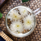 贡菊花茶 批发黄山白菊花25克/瓶装花茶组合罐装花草茶菊花茶代发