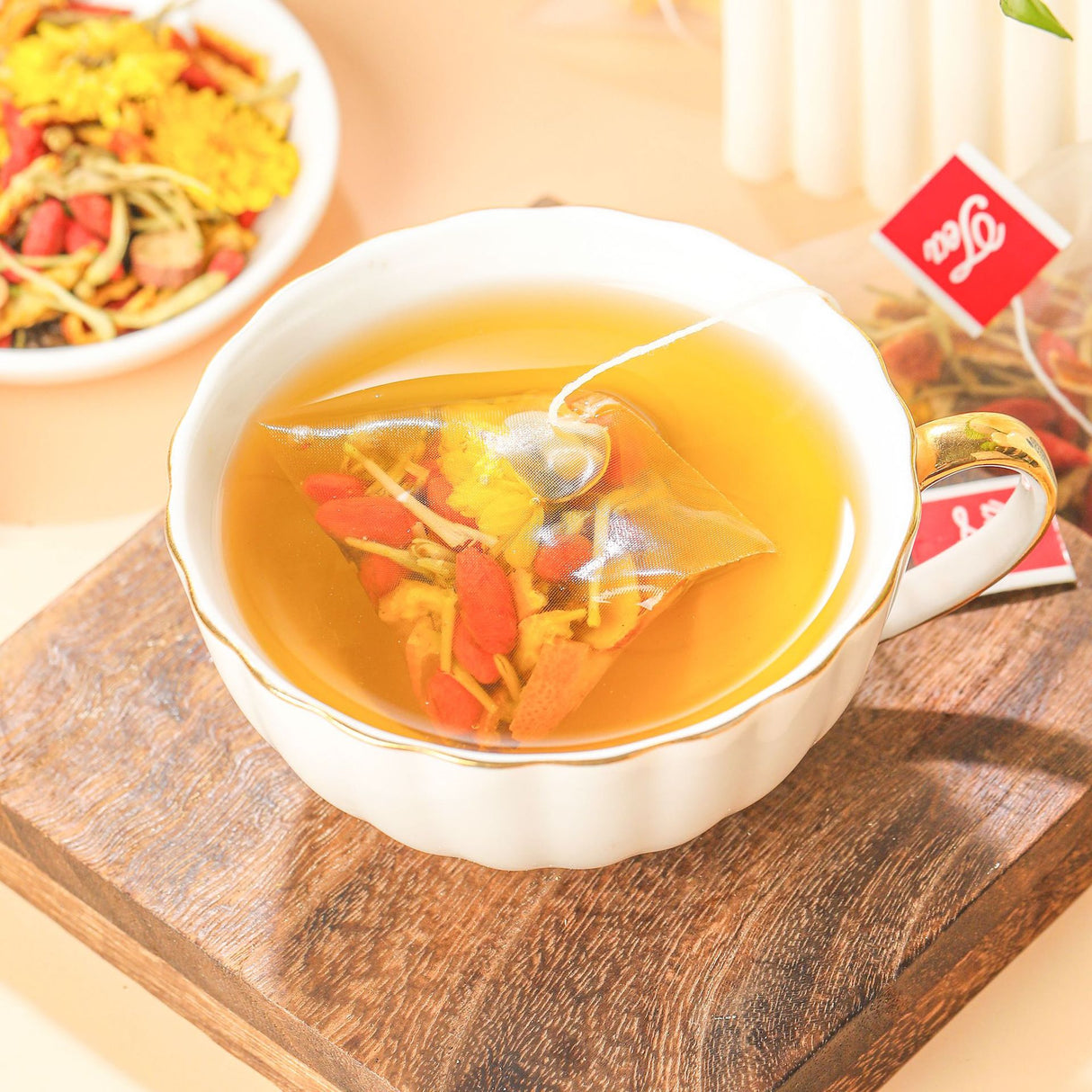 Chrysanthemum Goumingzi Tea跨境 菊花决明子茶 枸杞茶 非内销