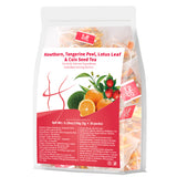 Hawthorn Tangerine Peel Lotus Leaf Coix Seed Tea 跨境 非内销