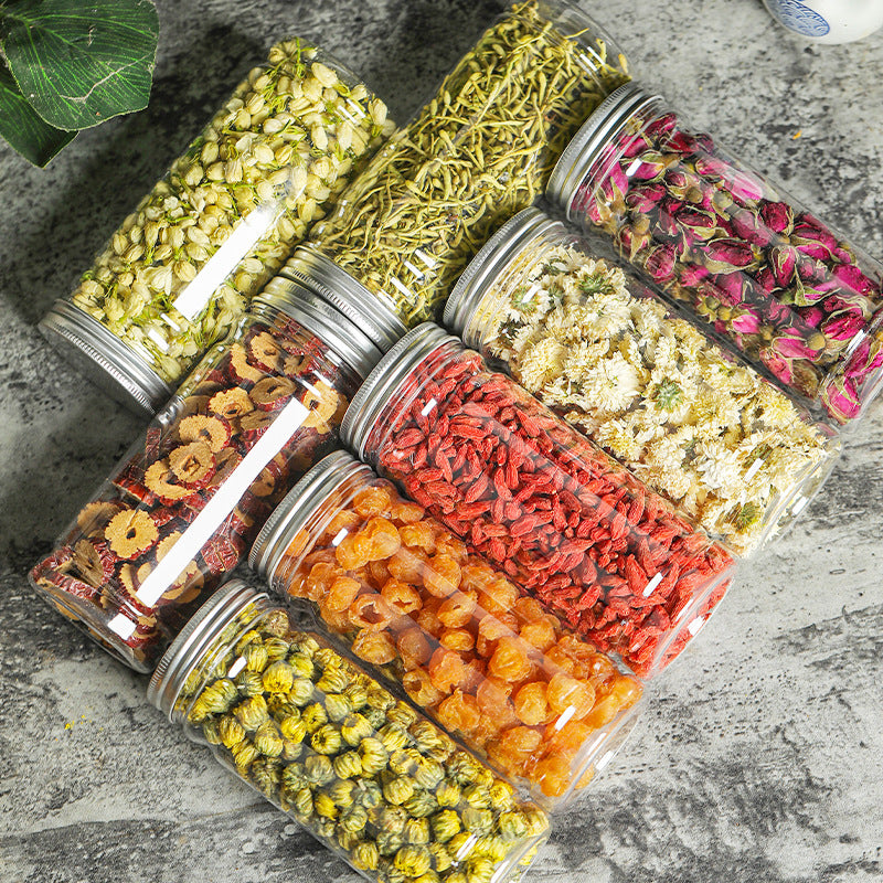 罐装花茶瓶装组合花茶金银花胎菊花桑叶苦丁茶玫瑰花茉莉花茶批发