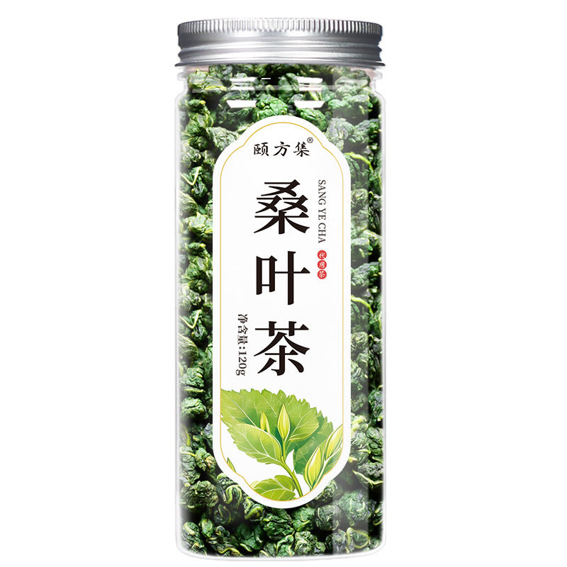 桑叶茶 霜后冻干新鲜霜桑叶茶散装批发新货桑树叶桑叶罐装组合茶