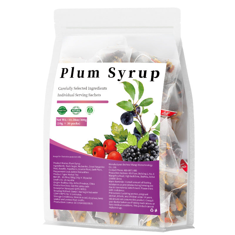 Sour Plum Soup 酸梅汤老北京酸梅汤原料包免煮 跨境爆款 非内销