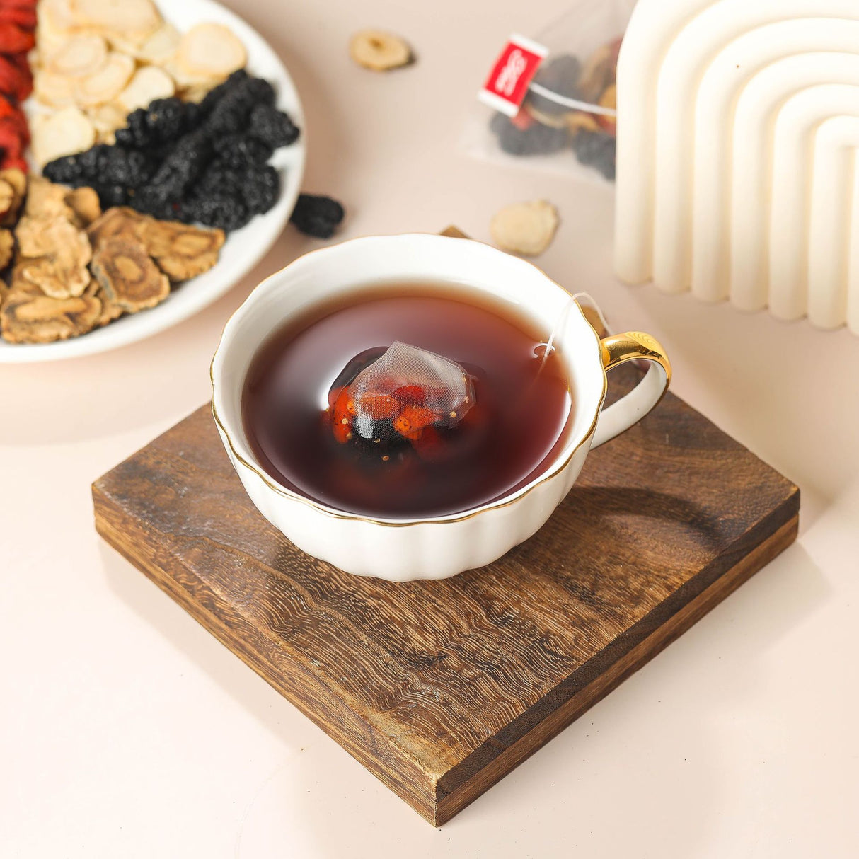 Ginseng Five Treasure Tea跨境产品人参五宝茶 十宝八宝茶非内销