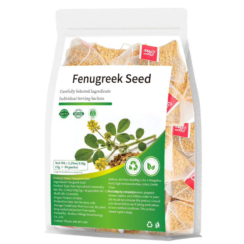 Fenugreek Seed tea 芦巴茶包 葫芦巴籽茶 纯净胡芦巴种子 非内销
