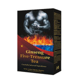 Ginseng Five-Treasure Tea跨境人参五宝茶 六宝八宝十宝茶非内销
