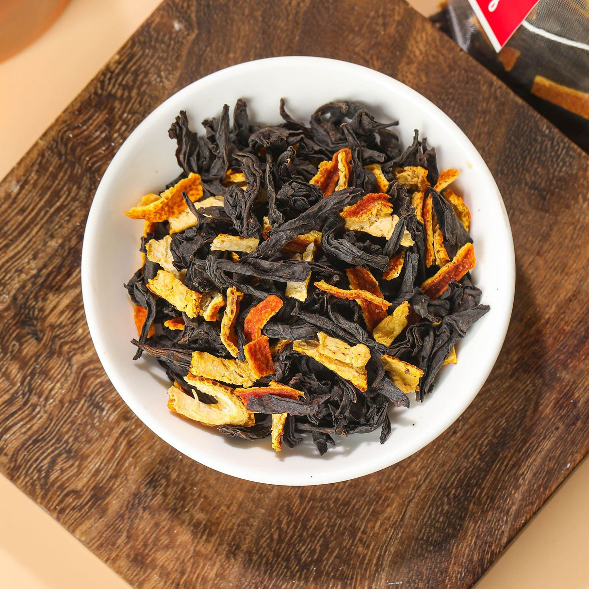 Chenpi Pu'er tea跨境出口 陈皮普洱茶 小青桔普洱茶 OEM 非内销