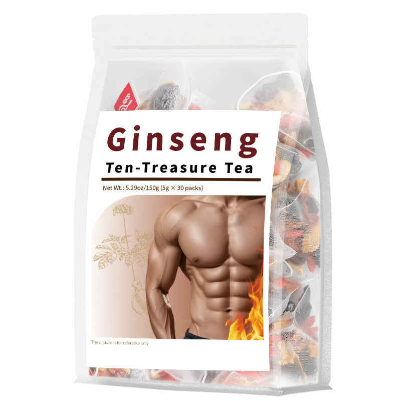 Ginseng Ten-Treasure Tea跨境产品人参十宝茶 八宝五宝茶非内销