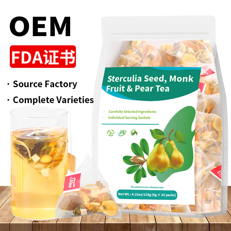 跨境产品 人参五宝茶八宝茶十宝茶 玫瑰柠檬山楂冬瓜荷叶茶非内销