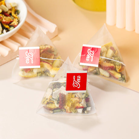 Lemon Hawthorn Lotus Leaves Tea 柠檬玫瑰山楂荷叶茶 OEM非内销